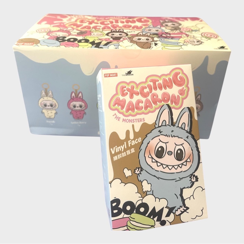 Labubu Exciting Macarons Monster Vinyl Toy